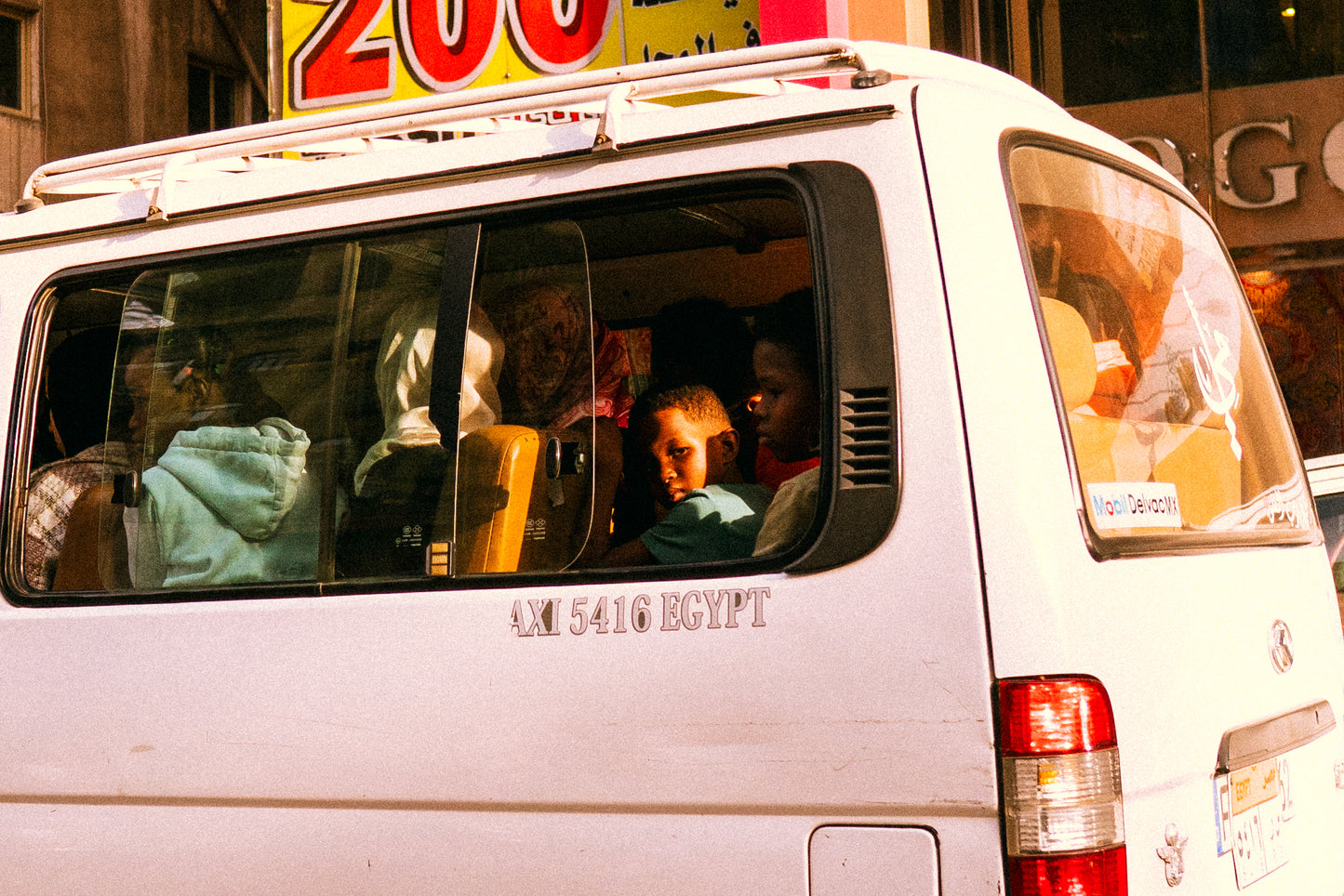 Rush Hour in Shubra Print