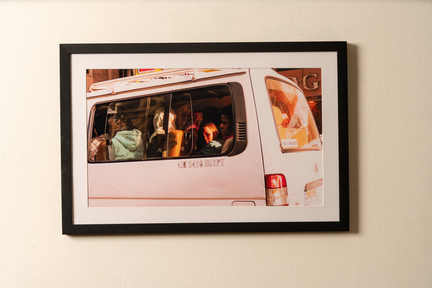 Rush Hour in Shubra Print