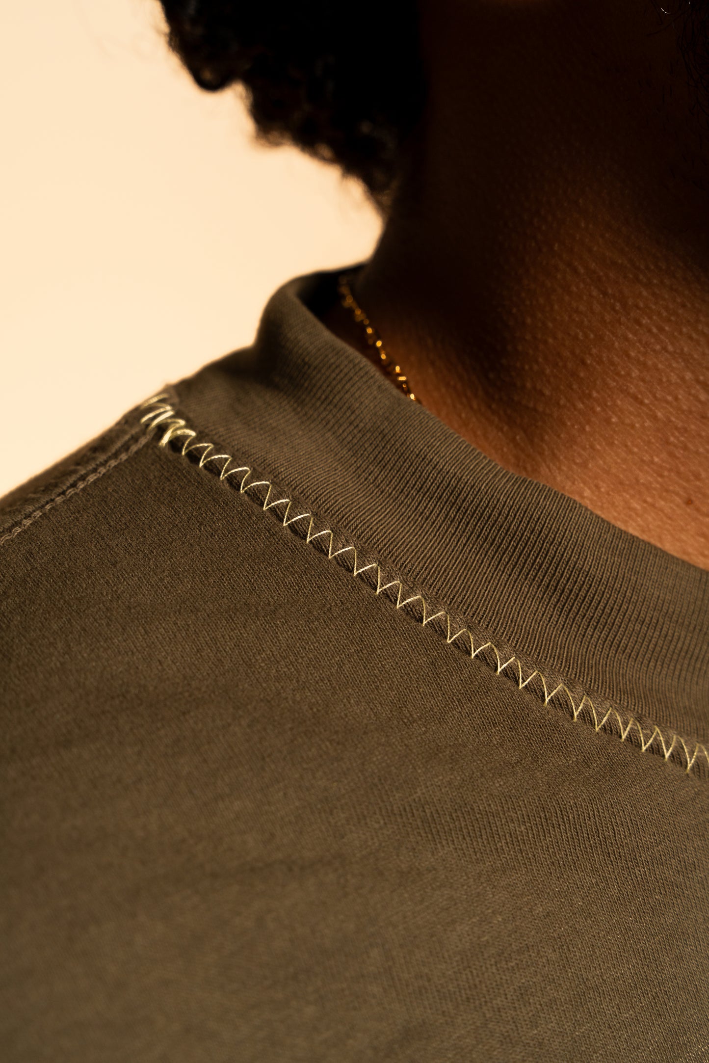 Olive Cairo Stamp Tee