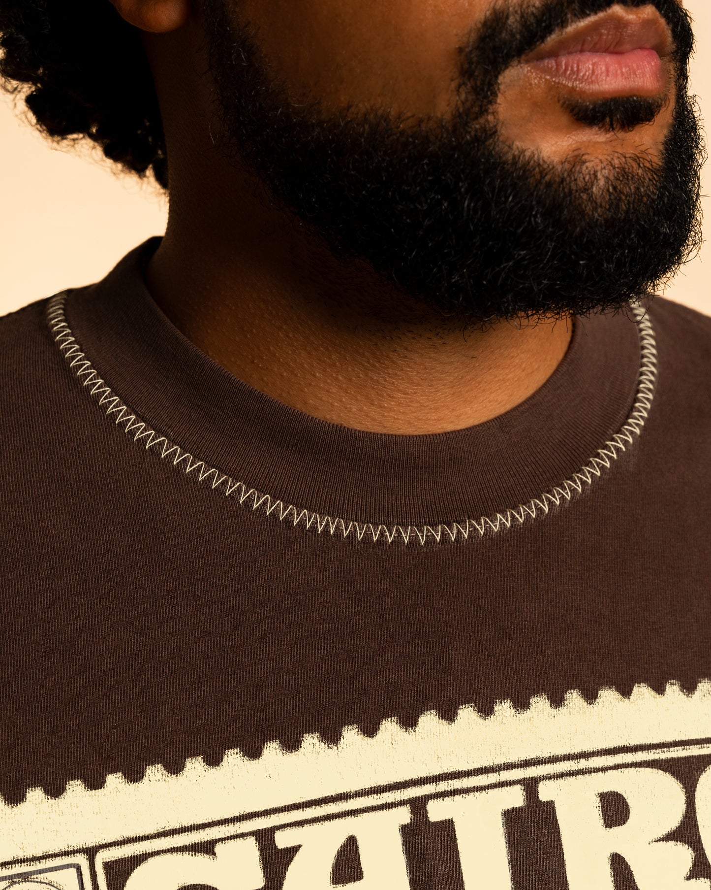 Brown Cairo Stamp Tee