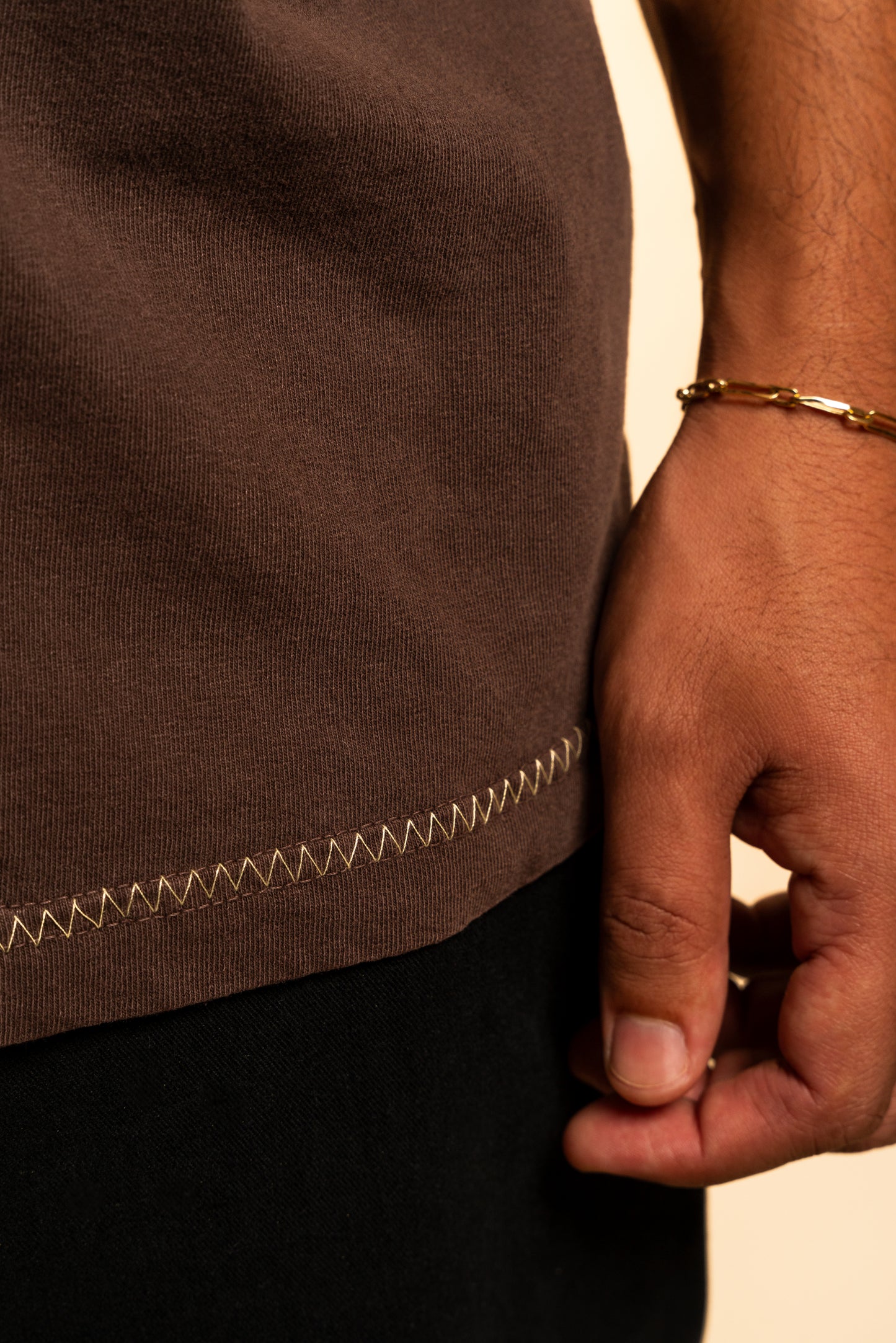 Brown Cairo Stamp Tee