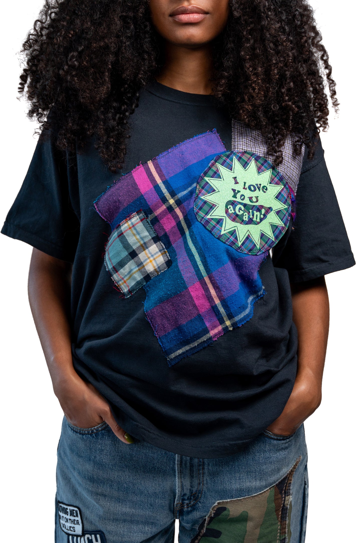 Patchwork t-shirt