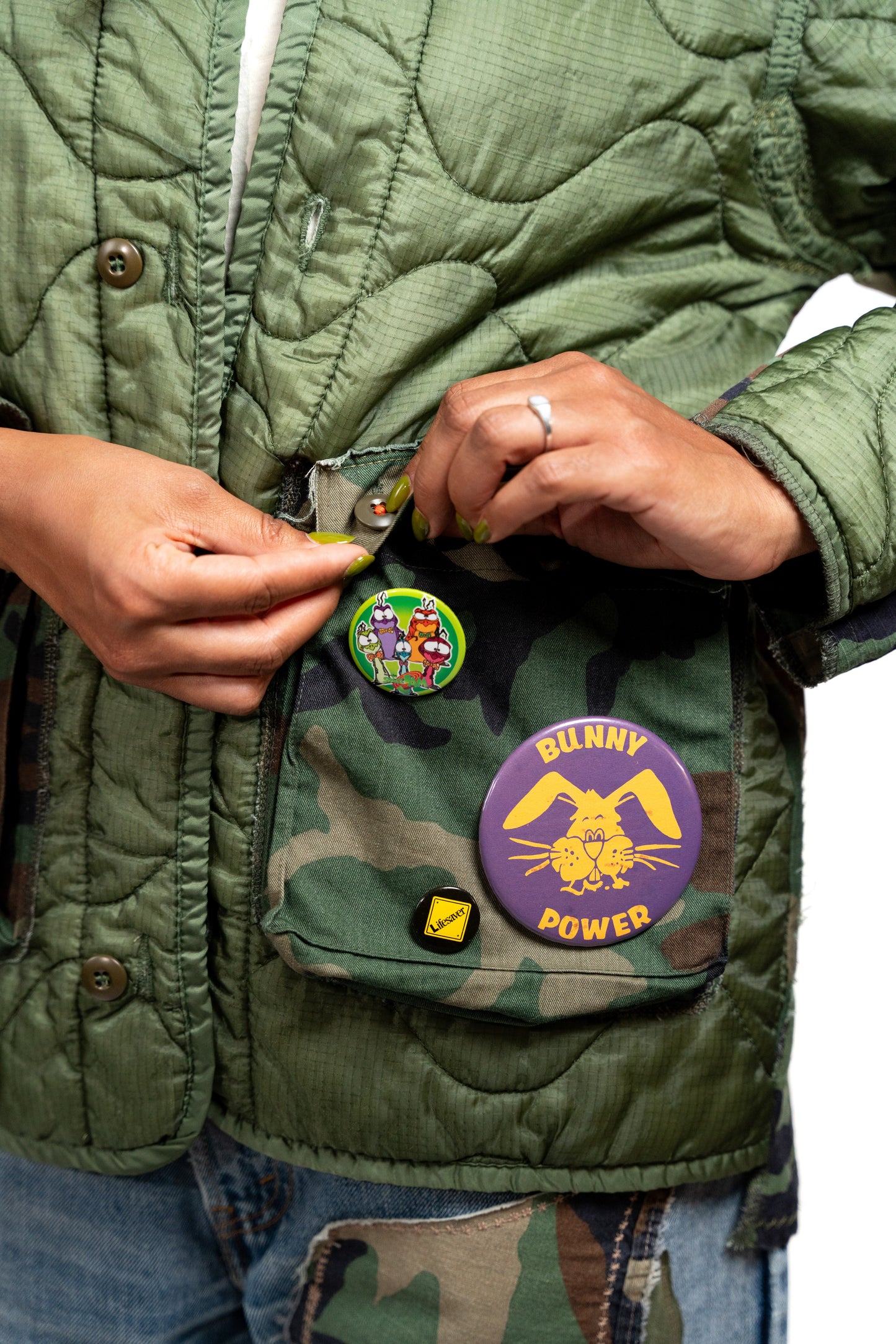 Camo Puffer Jacket