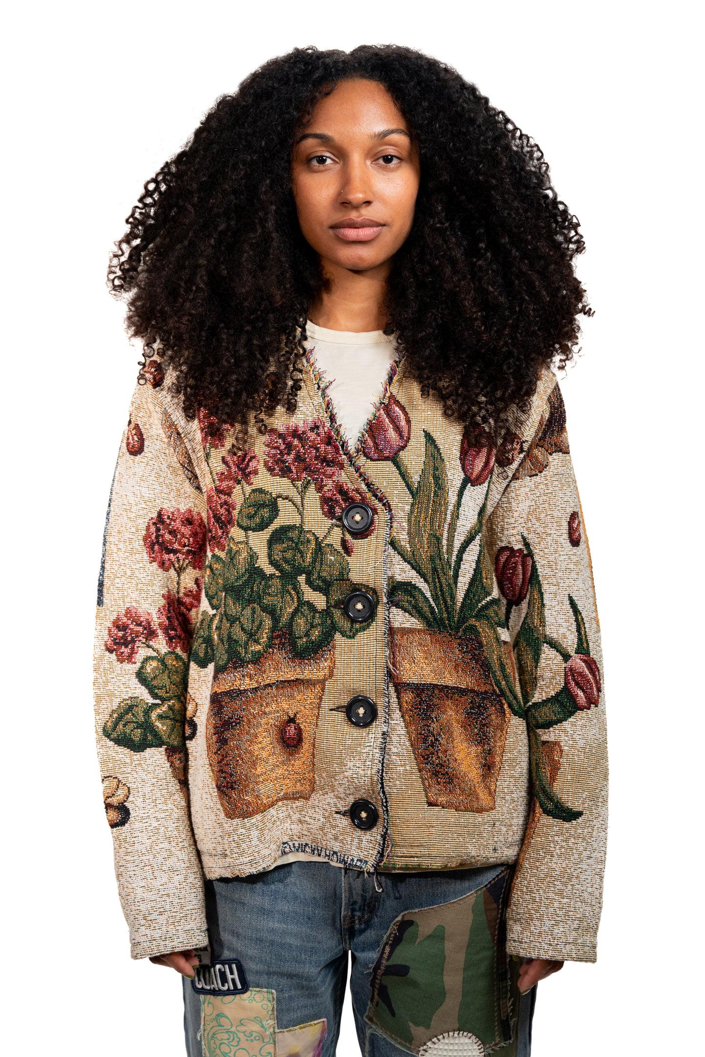 Flower Pot Cardigan