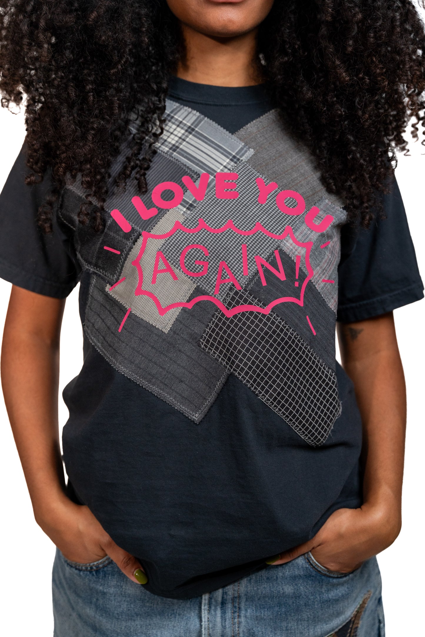 Patchwork t-shirt