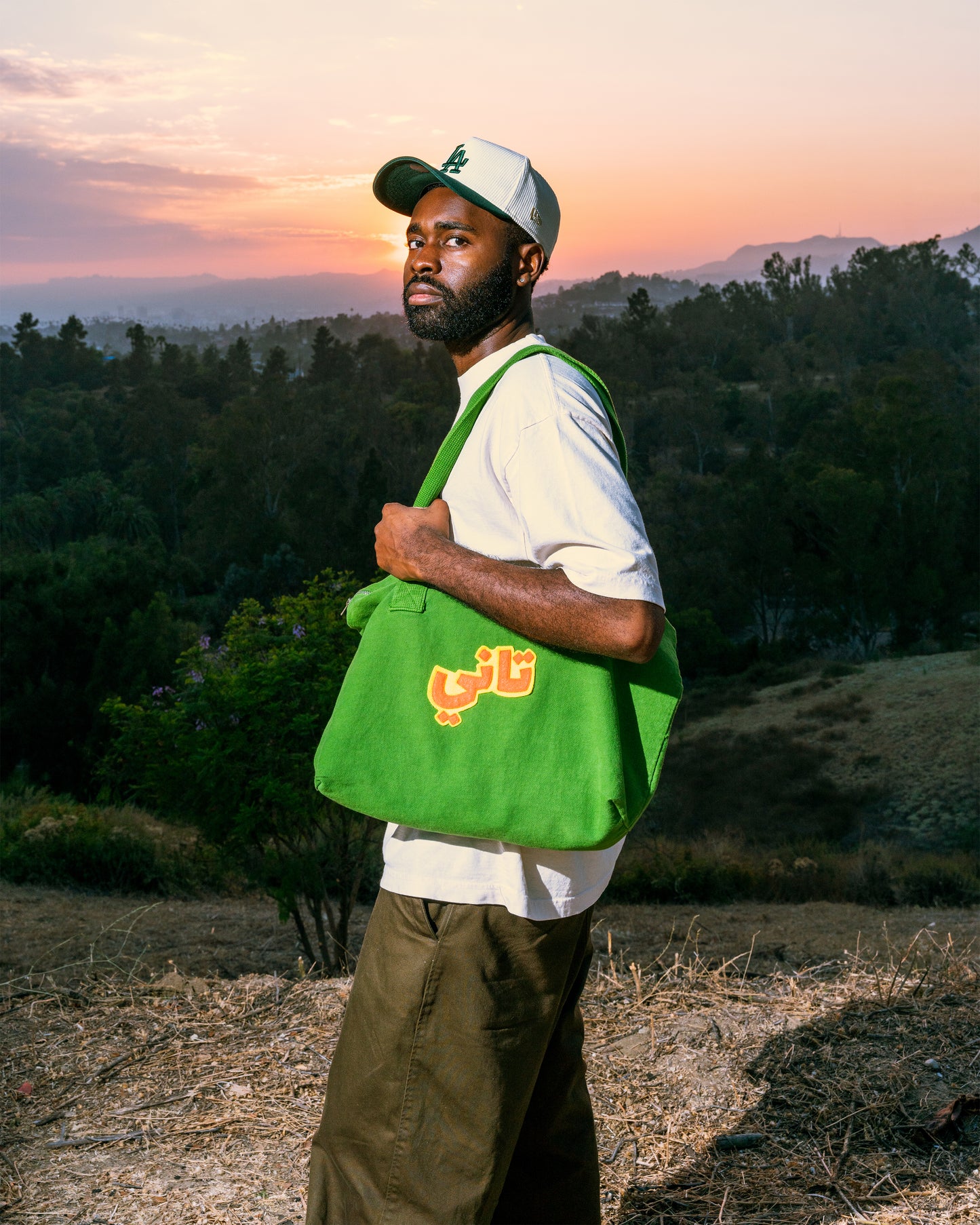 Green Again Zip-up Tote