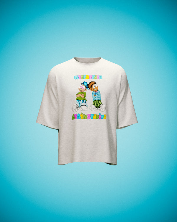 Again Studios X Keepntouch Collab T-Shirt (Heather Gray)