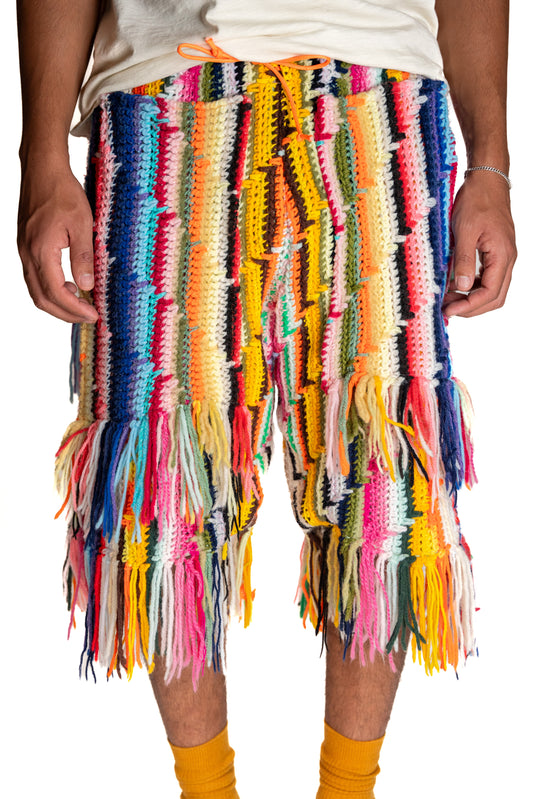 Afgan Knitted Shorts (arrowhead)
