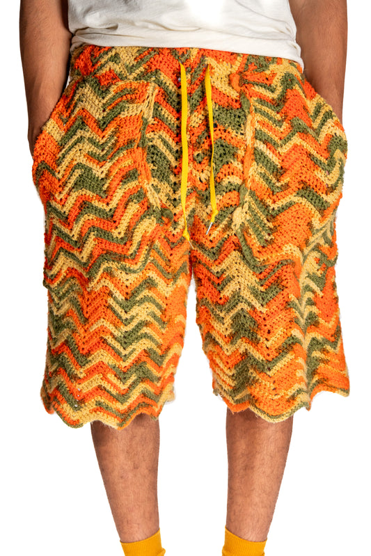 Afgan Knitted Shorts (tahoe)