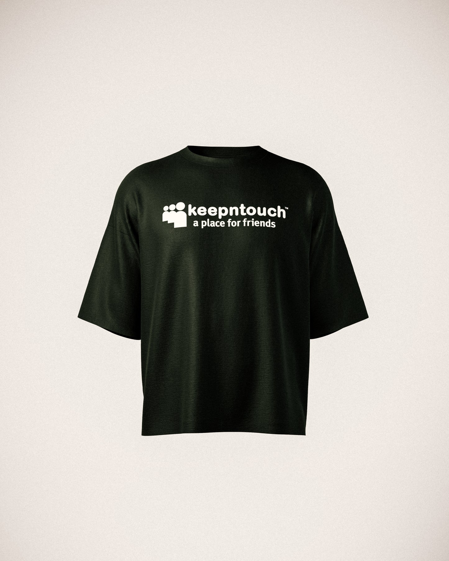 Keepntouch A Place for Friends T-Shirt (Black)