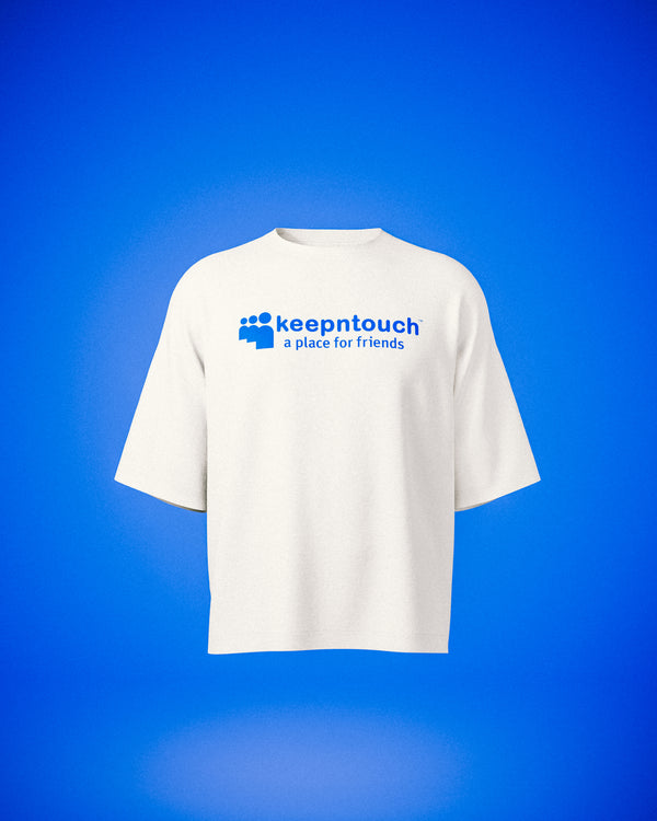 Keepntouch A Place for Friends T-Shirt (White)