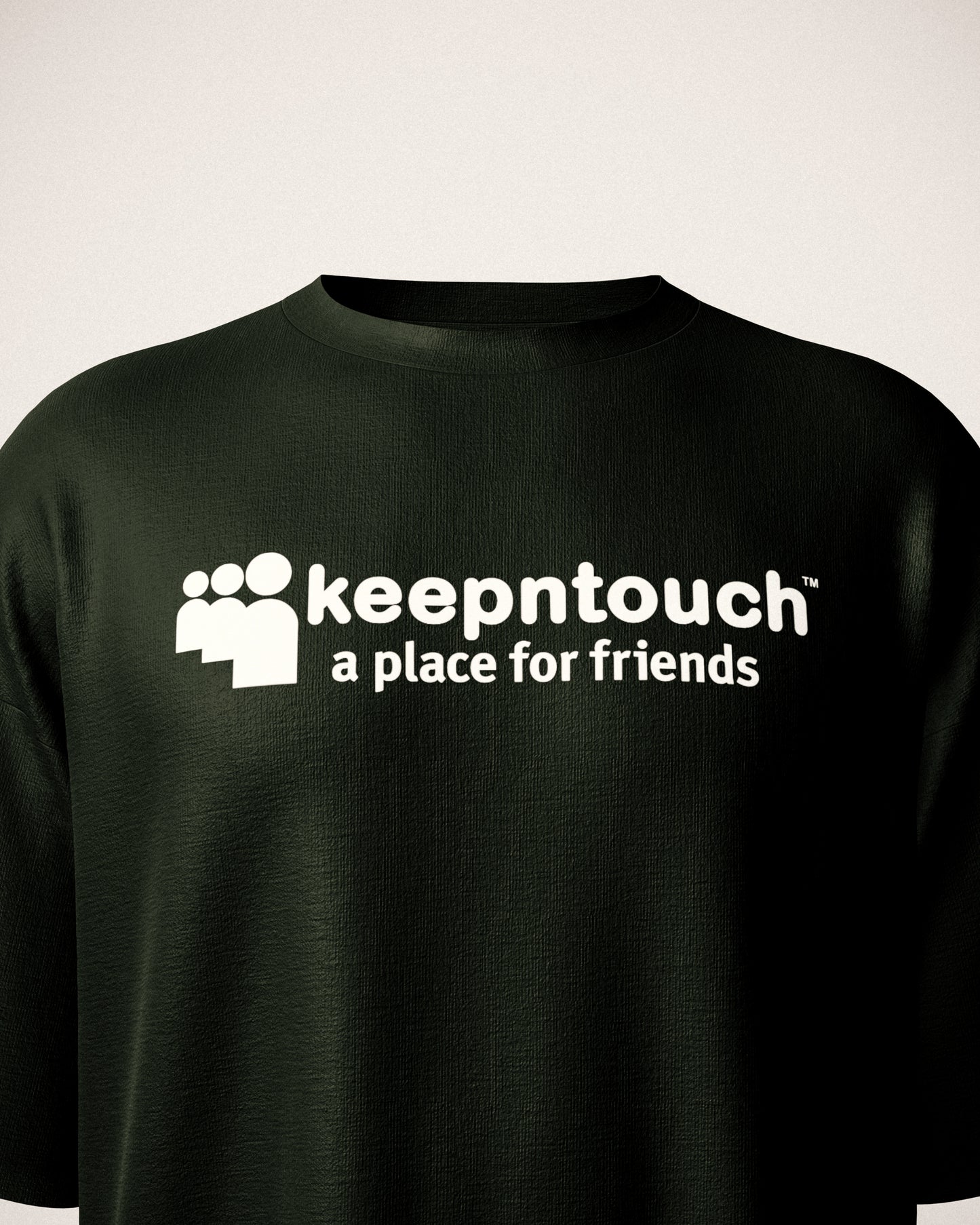 Keepntouch A Place for Friends T-Shirt (Black)