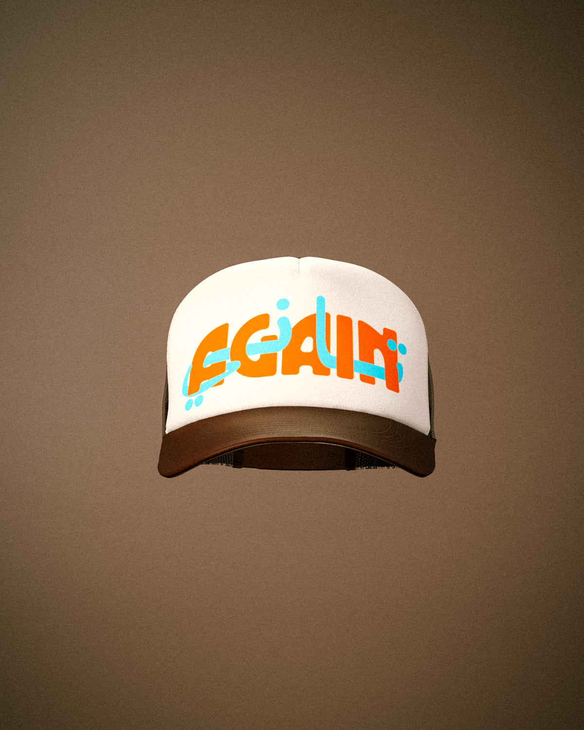 Brown Again Studios Two-Tone Trucker Hat