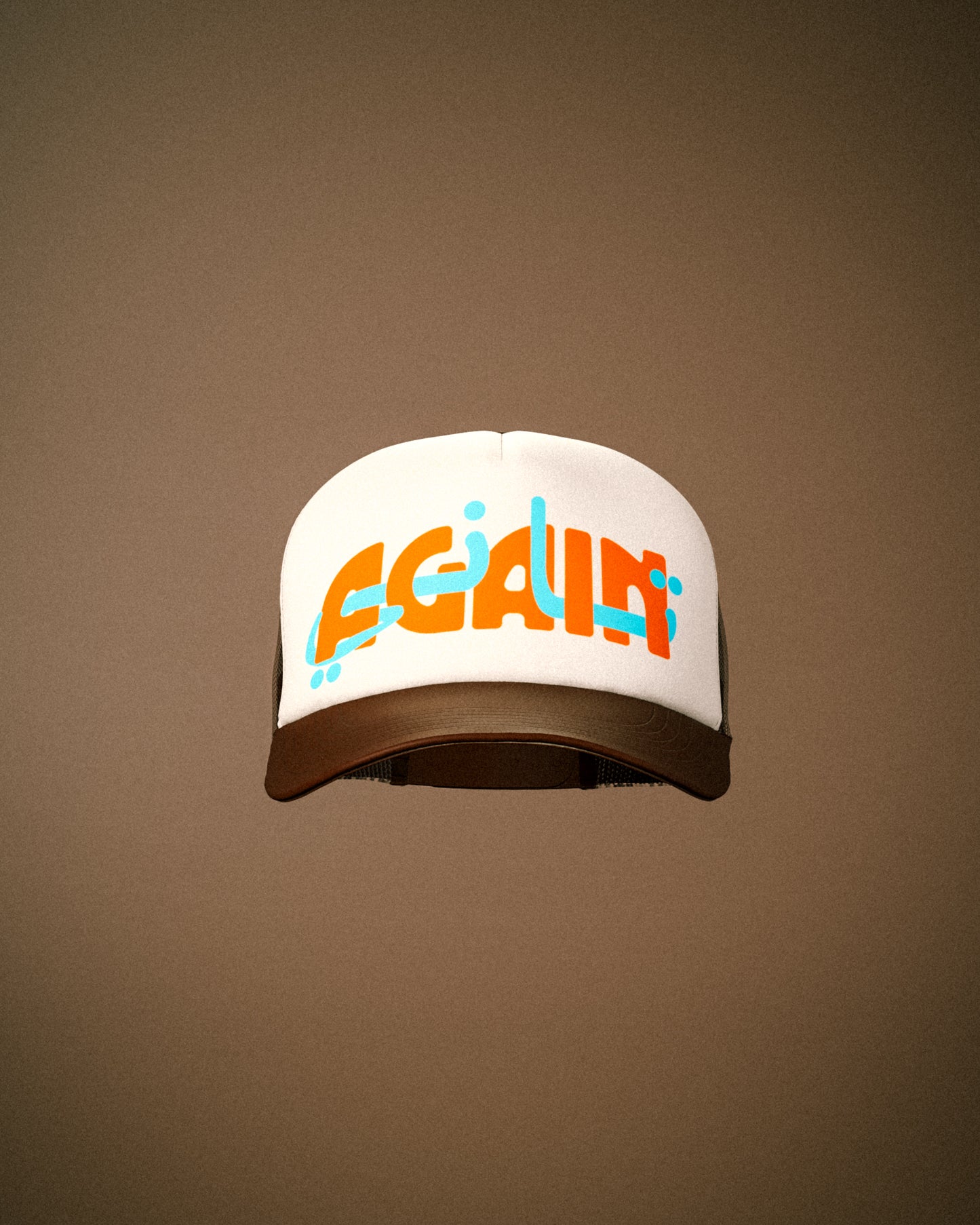 Brown Again Studios Two-Tone Trucker Hat
