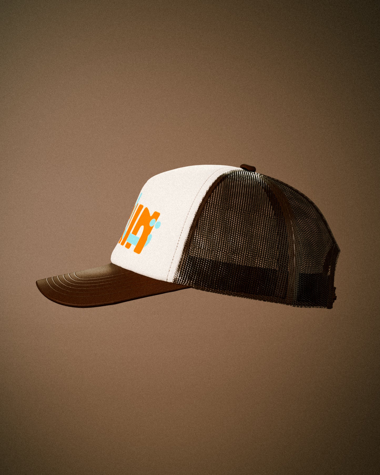 Brown Again Studios Two-Tone Trucker Hat