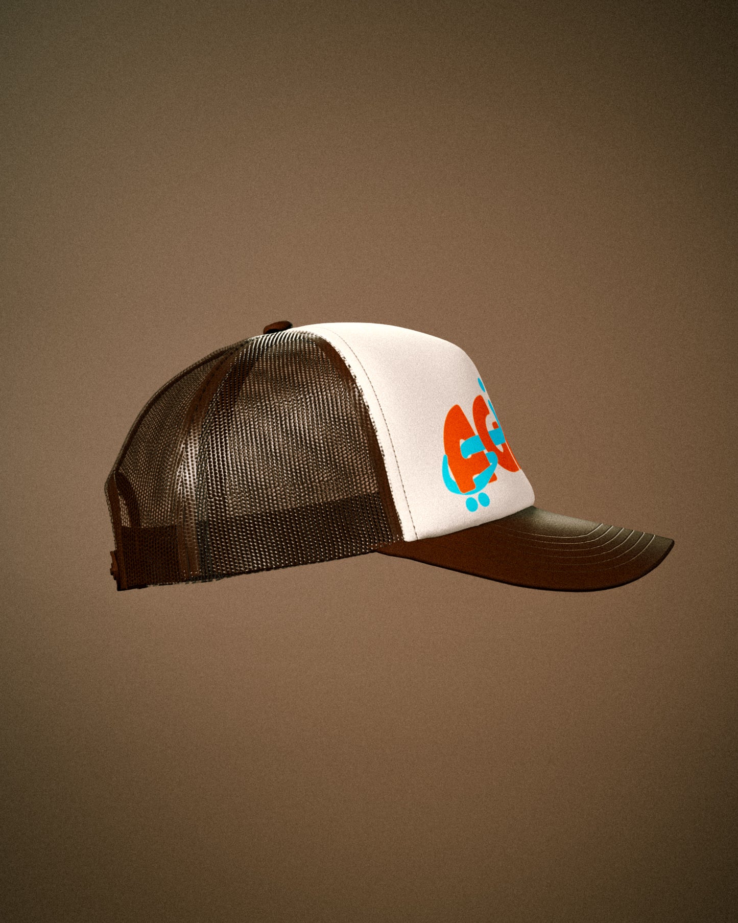 Brown Again Studios Two-Tone Trucker Hat