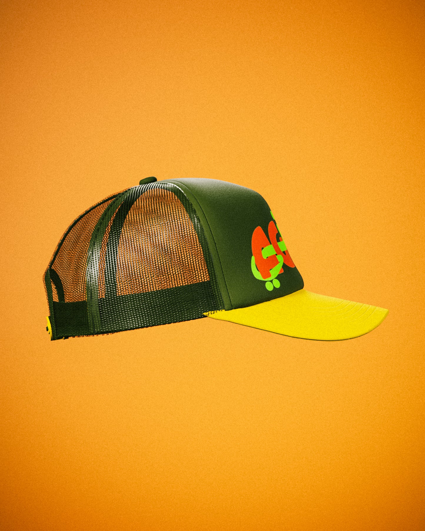 Olive Again Studios Two-Tone Trucker Hat