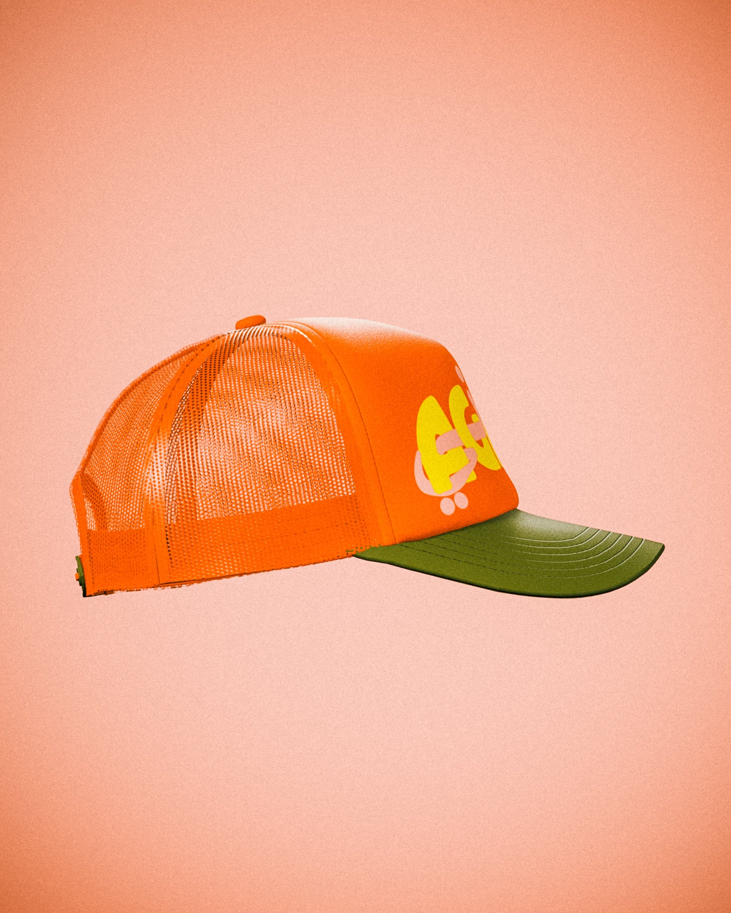 Orange Again Studios Two-Tone Trucker Hat