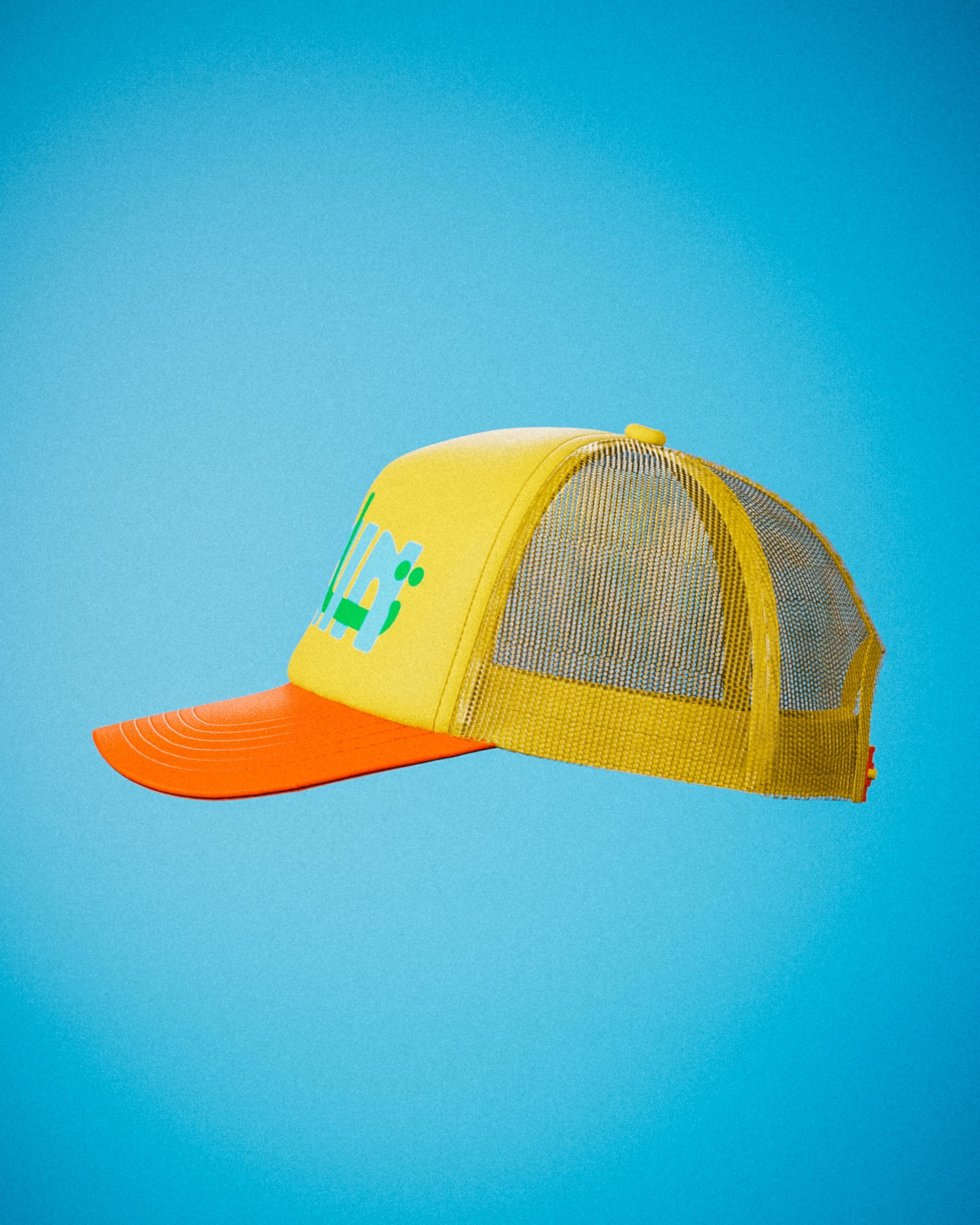 Yellow Again Studios Two-Tone Trucker Hat