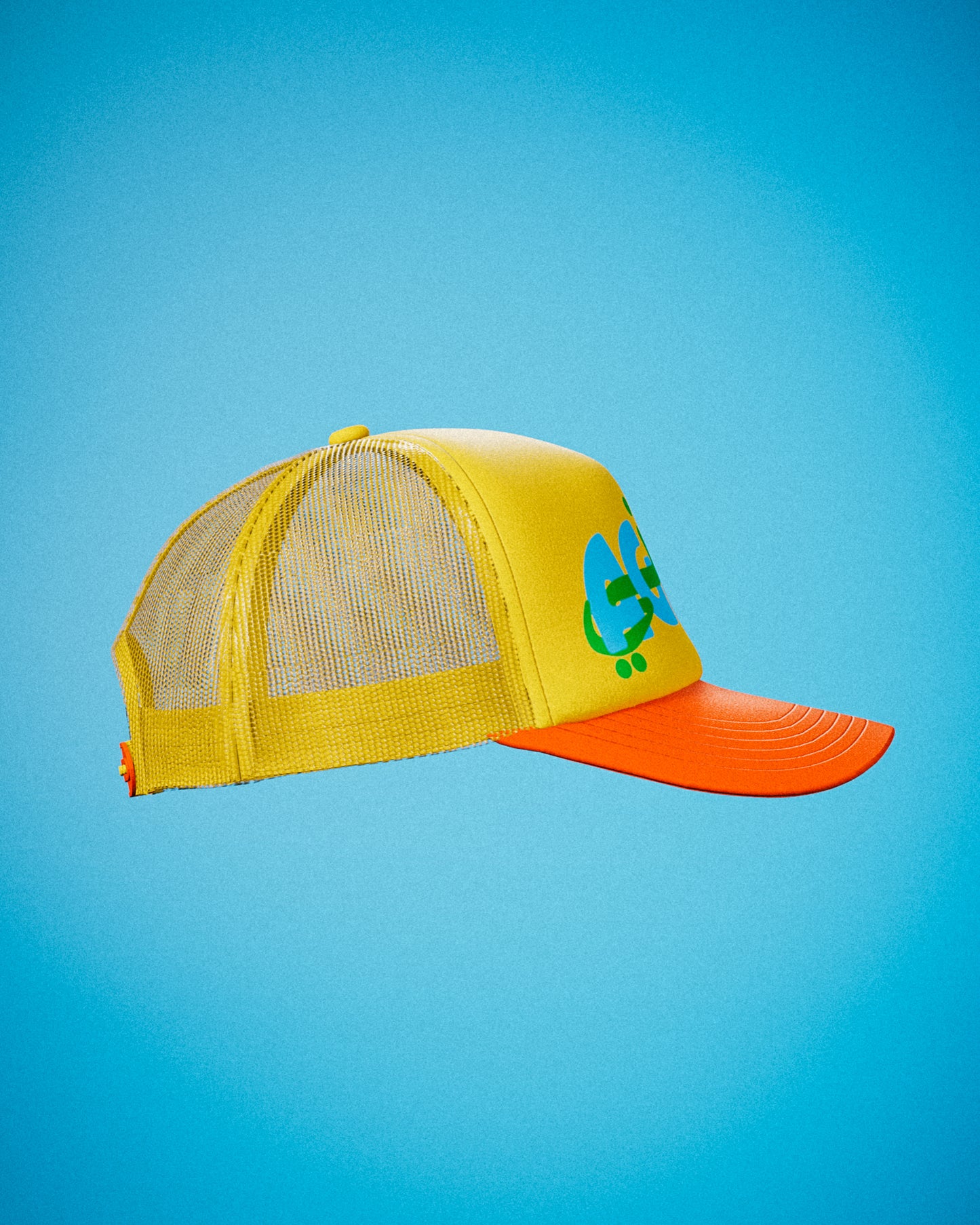 Yellow Again Studios Two-Tone Trucker Hat